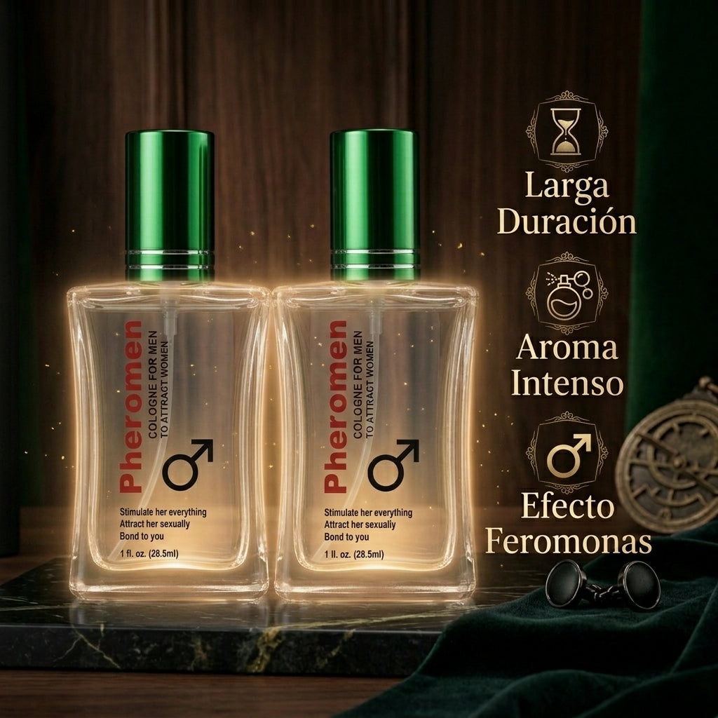 Perfume de Feromonas de Atracción (Promoción 2x1)