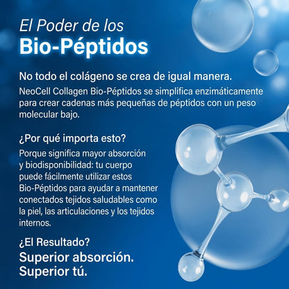 NeoCell™ Colágeno Hidrolizado + Proteína Bio-Péptidos | Belleza y Bienestar